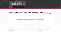 Desktop Screenshot of nelsondistributing.com